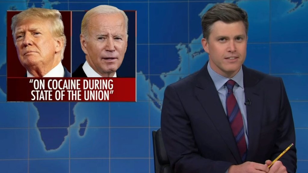 You are currently viewing ‘SNL’s Weekend Update Mocks NYC Earthquake & Donald Trump
